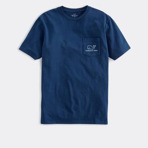 Vintage Whale Short-Sleeve Pocket Tee